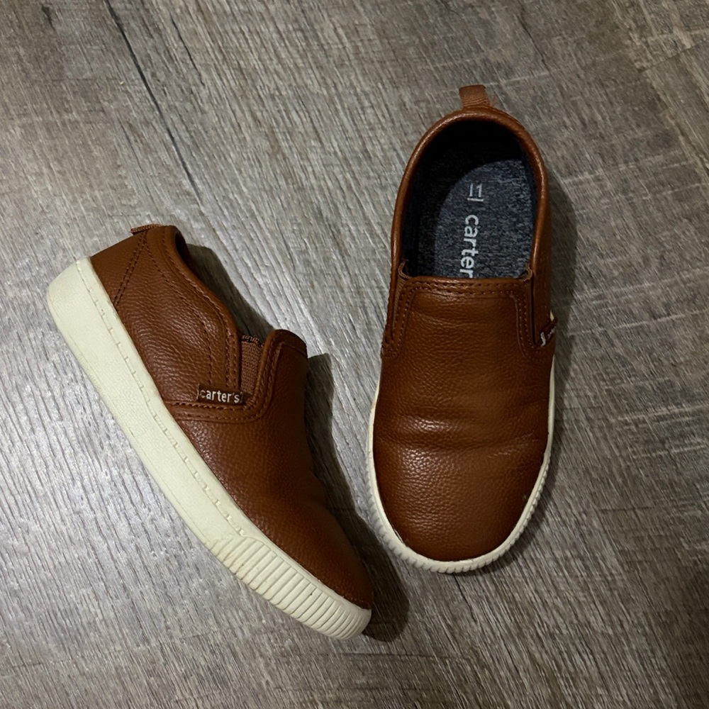 Carter's Ricky Slip-On Faux Leather Loafers
